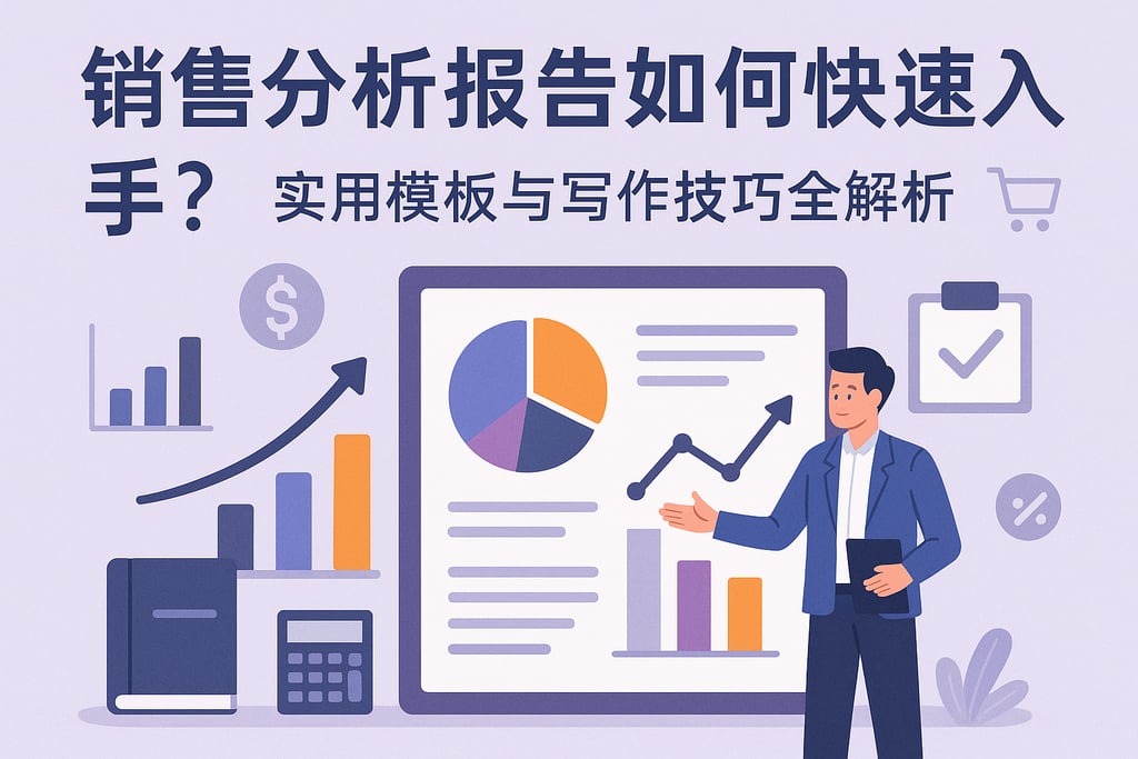 销售分析报告如何快速入手？实用模板与写作技巧全解析