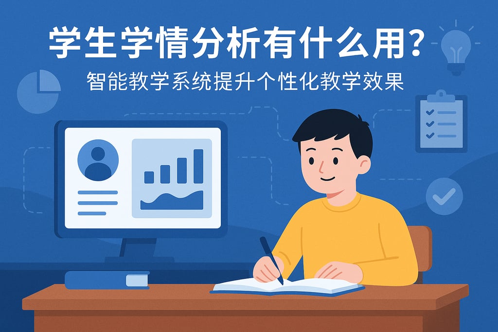学生学情分析有什么用？智能教学系统提升个性化教学效果