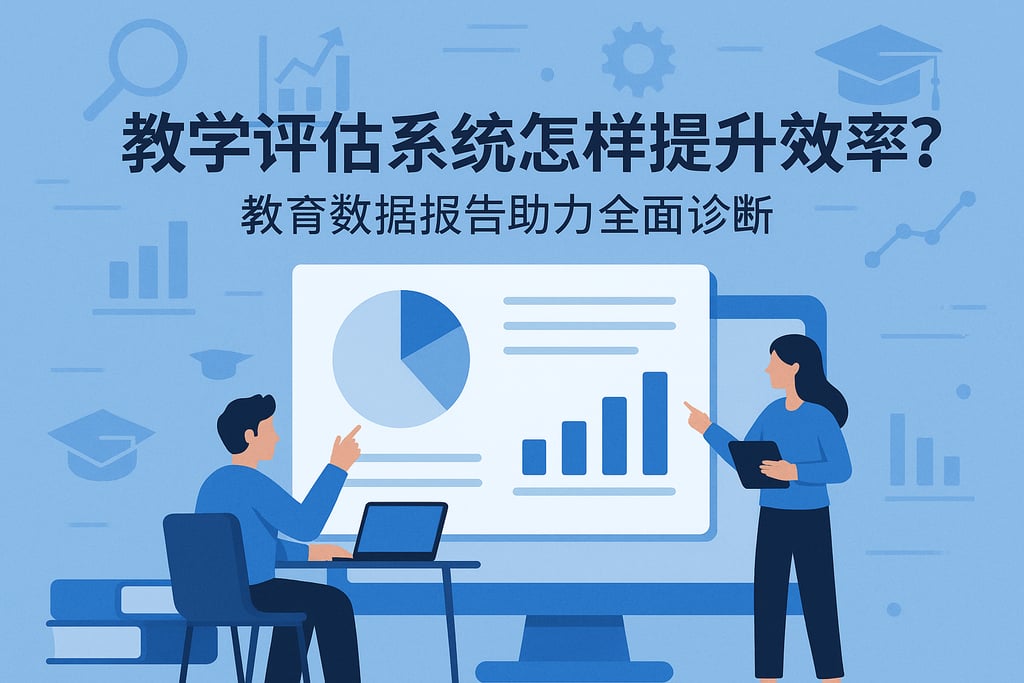 教学评估系统怎样提升效率？教育数据报告助力全面诊断