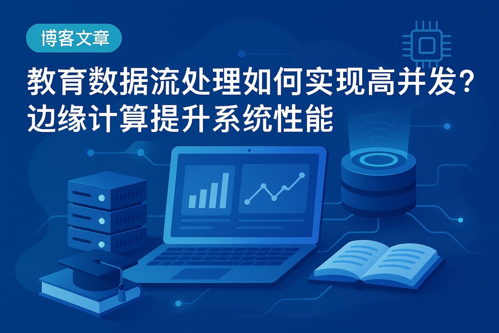 教育数据流处理如何实现高并发？边缘计算提升系统性能