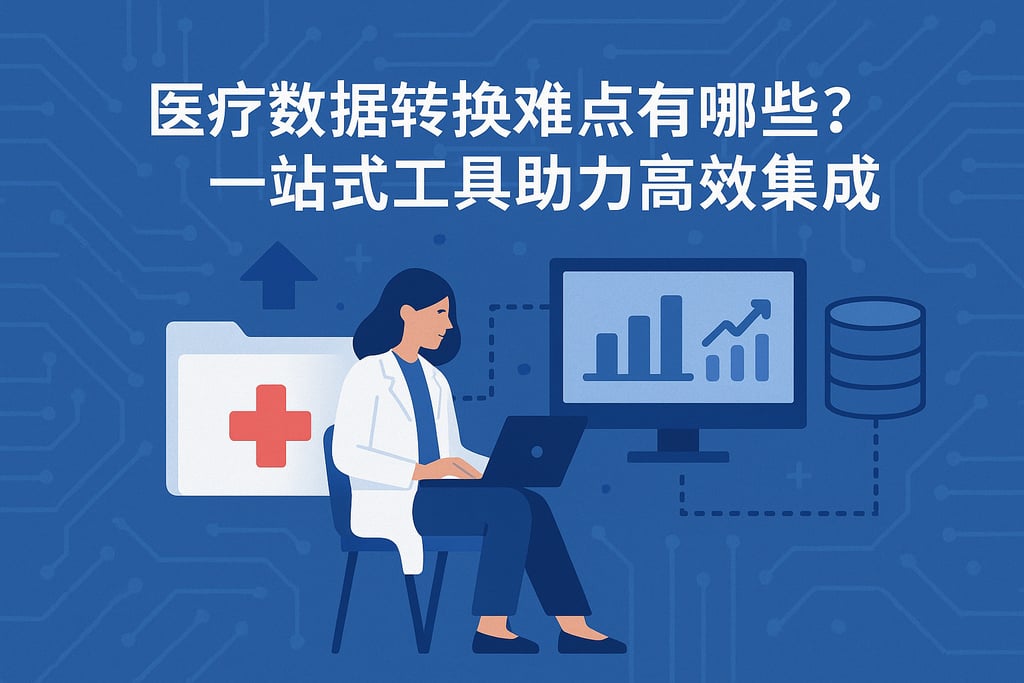 医疗数据转换难点有哪些？一站式工具助力高效集成-帆软企业数字化知识百科