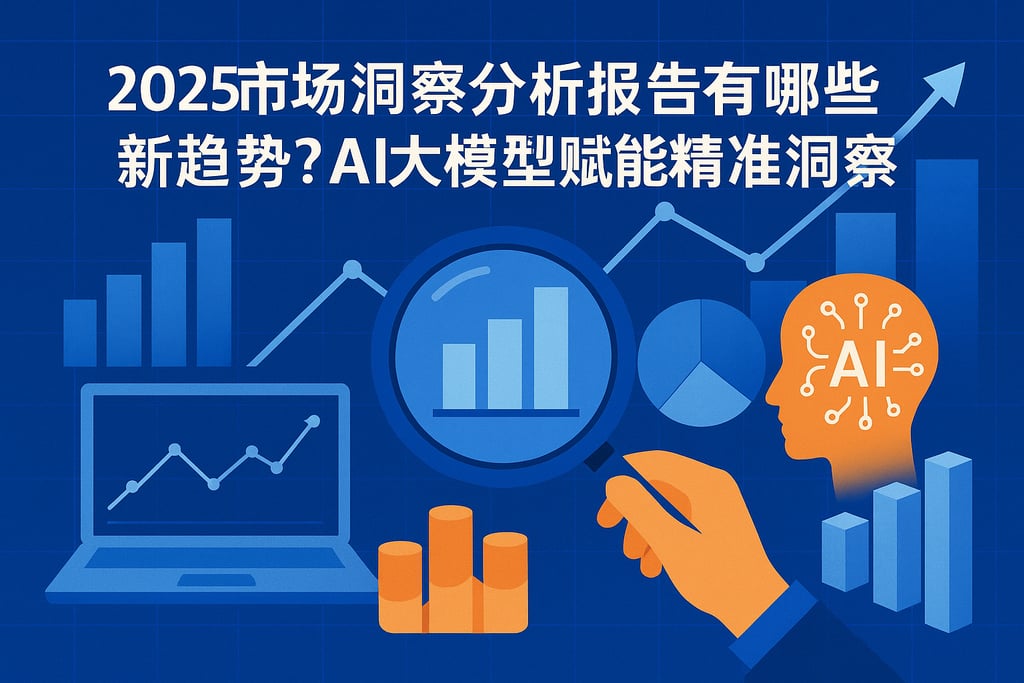 2025市场洞察分析报告有哪些新趋势？AI大模型赋能精准洞察