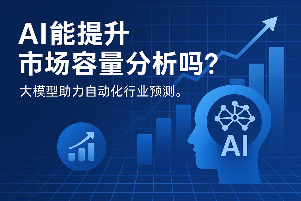 AI能提升市场容量分析吗？大模型助力自动化行业预测。