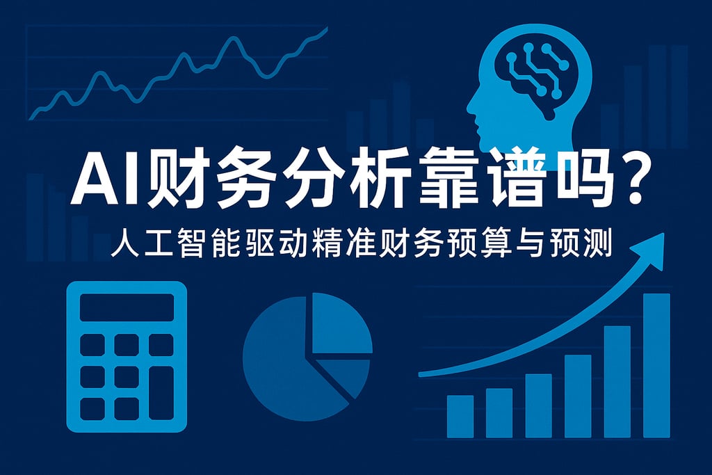 AI财务分析靠谱吗？人工智能驱动精准财务预算与预测