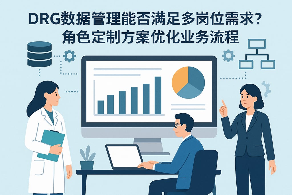 DRG数据管理能否满足多岗位需求？角色定制方案优化业务流程