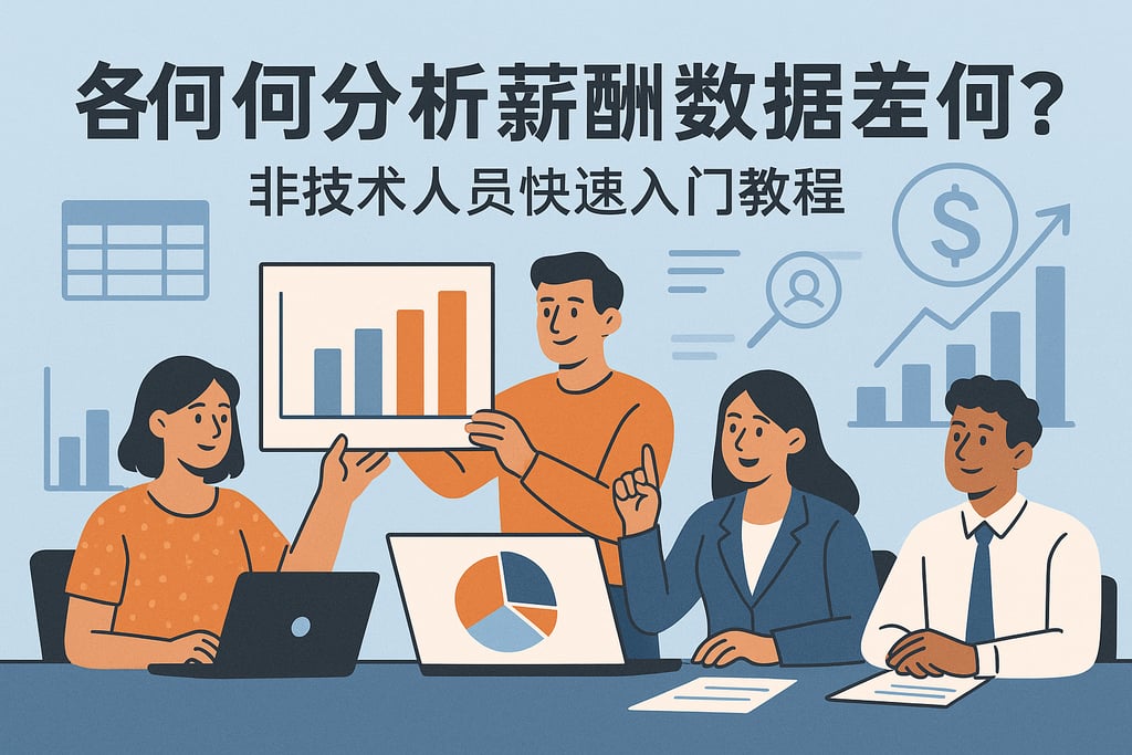 不同岗位如何分析薪酬数据？非技术人员快速入门教程