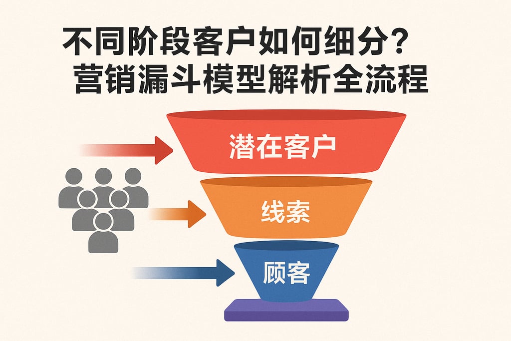 不同阶段用户如何细分？营销漏斗模型解析全流程