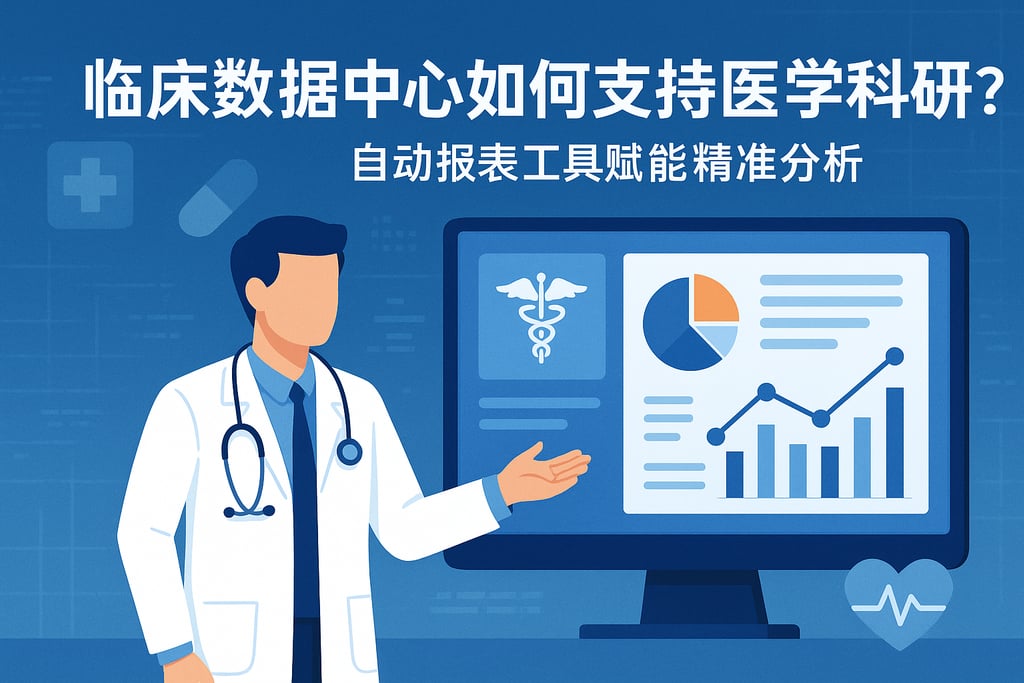 临床数据中心如何支持医学科研？自动报表工具赋能精准分析