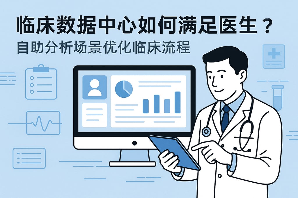 临床数据中心如何满足医生需求？自助分析场景优化临床流程