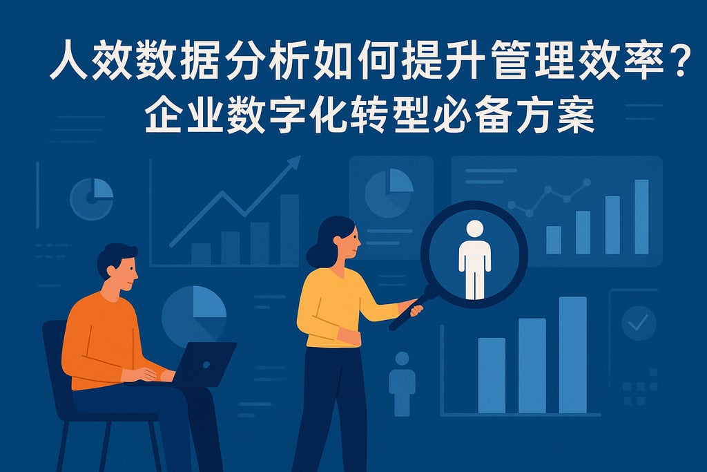 人效数据分析如何提升管理效率？企业数字化转型必备方案