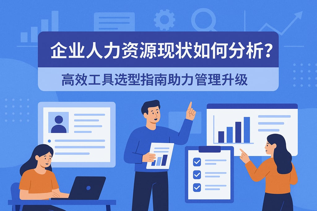 企业人力资源现状如何分析？高效工具选型指南助力管理升级