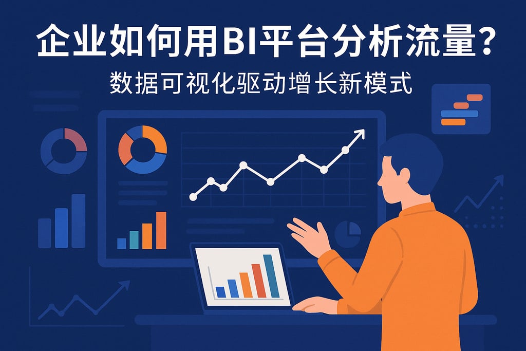 企业如何用BI平台分析流量？数据可视化驱动增长新模式