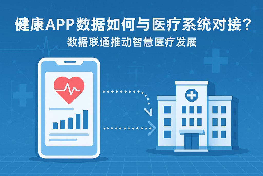 健康APP数据如何与医疗系统对接？数据联通推动智慧医疗发展