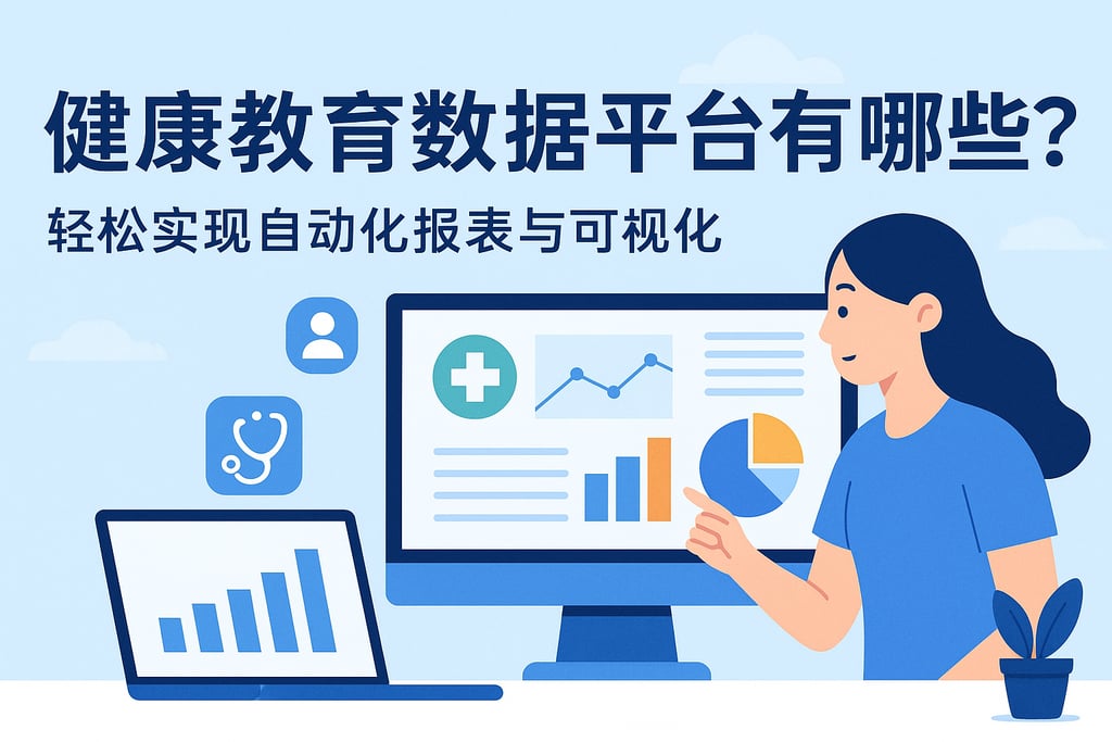 健康教育数据平台有哪些？轻松实现自动化报表与可视化