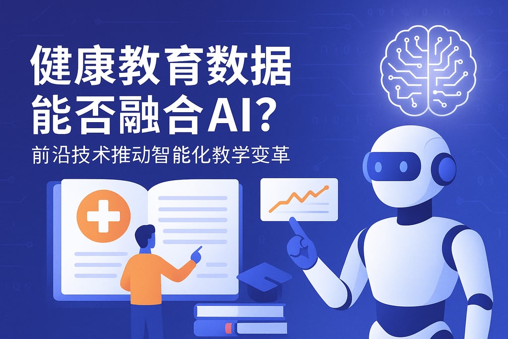 健康教育数据能否融合AI？前沿技术推动智能化教学变革