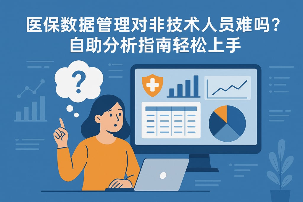 医保数据管理对非技术人员难吗？自助分析指南轻松上手