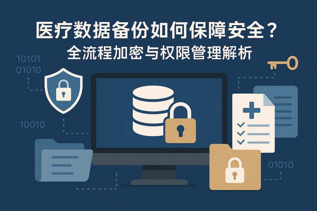 医疗数据备份如何保障安全？全流程加密与权限管理解析