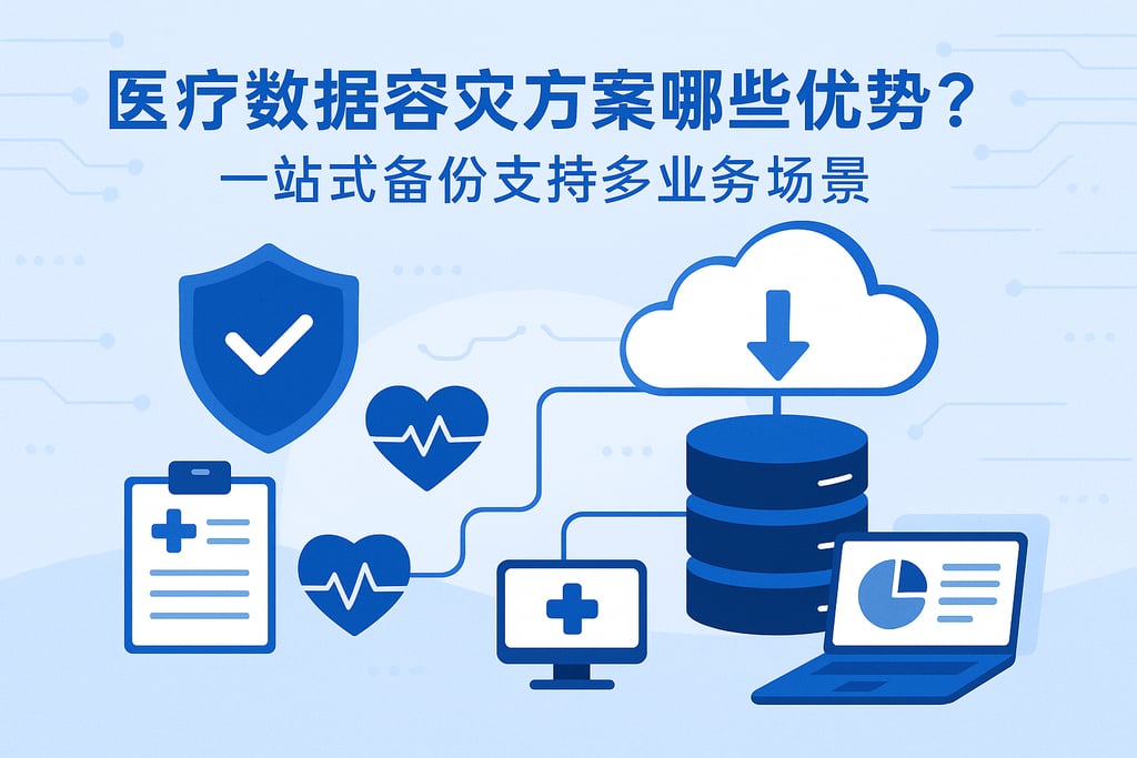 医疗数据容灾方案有哪些优势？一站式备份支持多业务场景