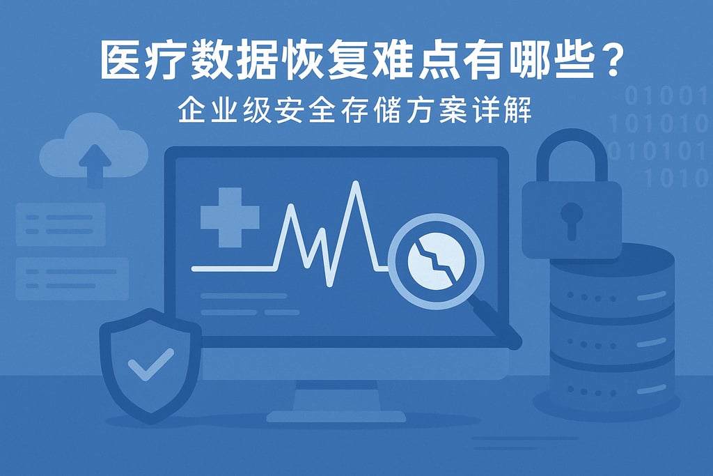 医疗数据恢复难点有哪些？企业级安全存储方案详解