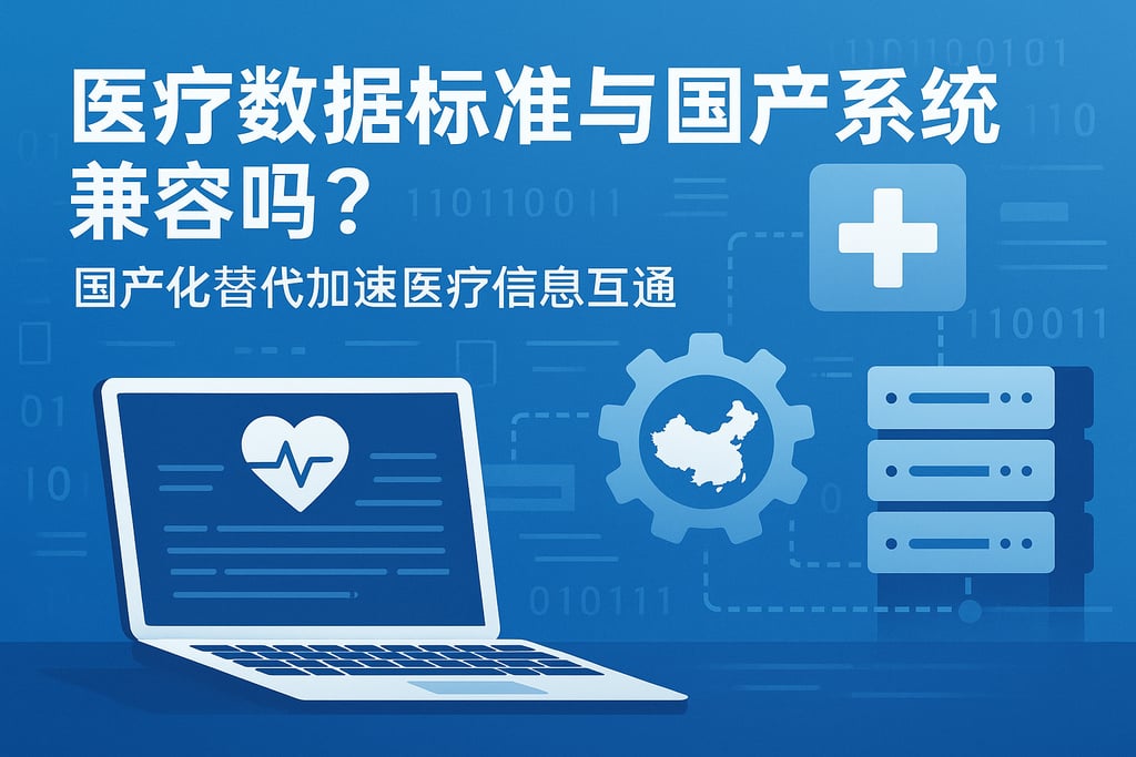 医疗数据标准与国产系统兼容吗？国产化替代加速医疗信息互通