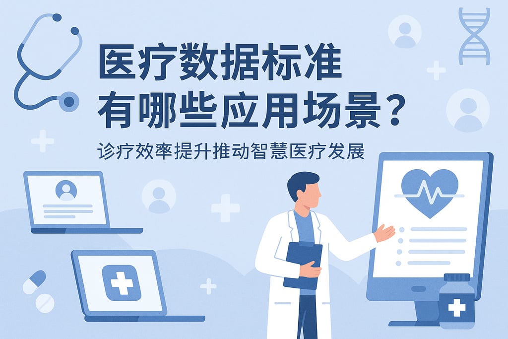 医疗数据标准有哪些应用场景？诊疗效率提升推动智慧医疗发展