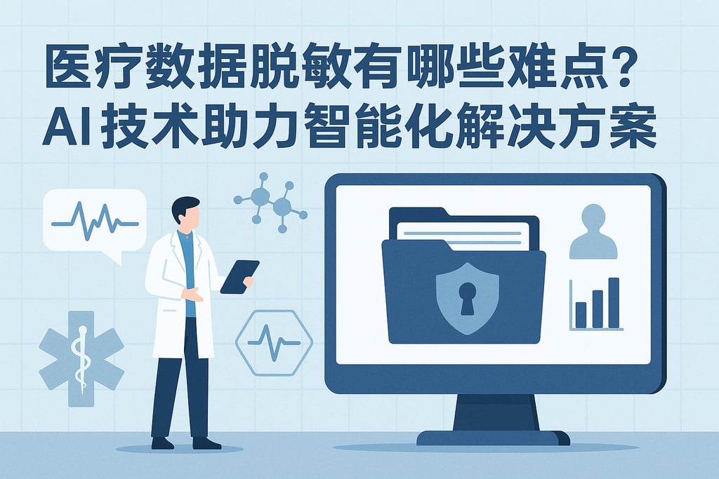 医疗数据脱敏有哪些难点？AI技术助力智能化解决方案