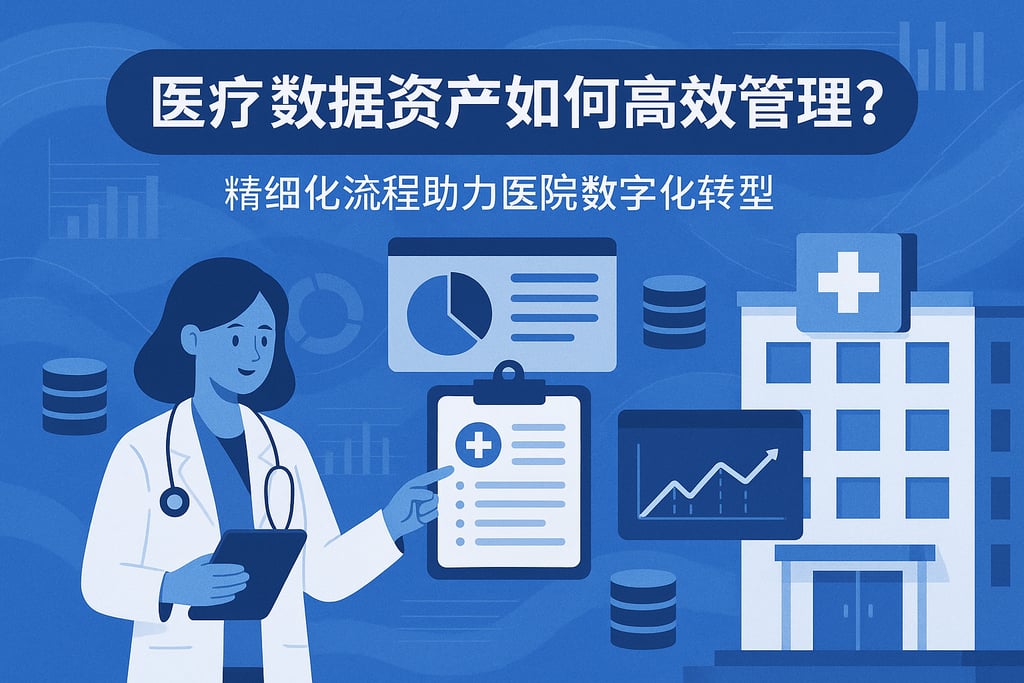 医疗数据资产如何高效管理？精细化流程助力医院数字化转型