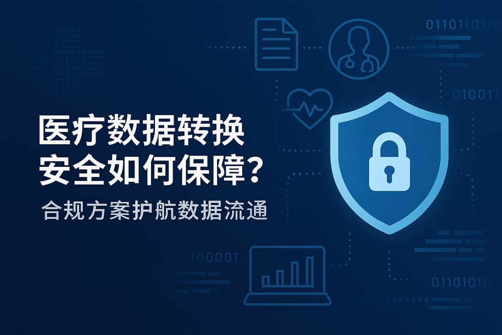 医疗数据转换安全如何保障？合规方案护航数据流通