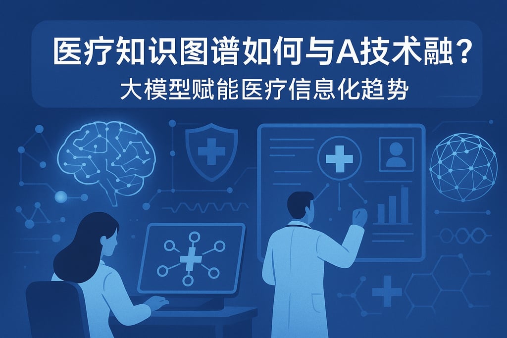 医疗知识图谱如何与AI技术融合？大模型赋能医疗信息化趋势