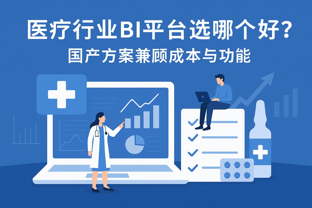 医疗行业BI平台选哪个好？国产方案兼顾成本与功能
