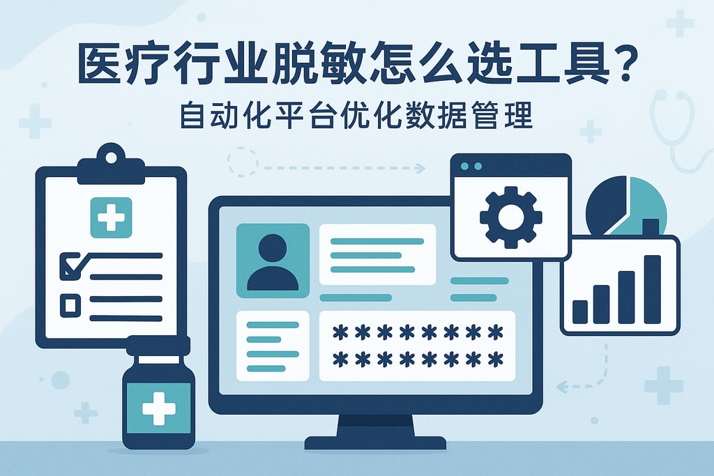 医疗行业脱敏怎么选工具？自动化平台优化数据管理