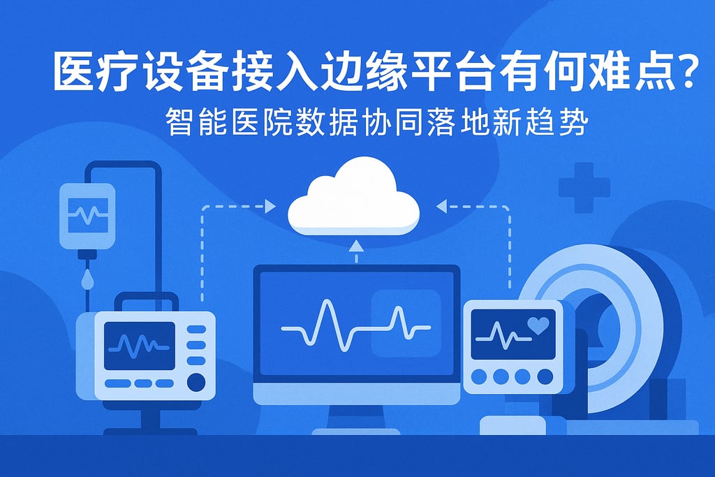 医疗设备接入边缘平台有何难点？智能医院数据协同落地新趋势