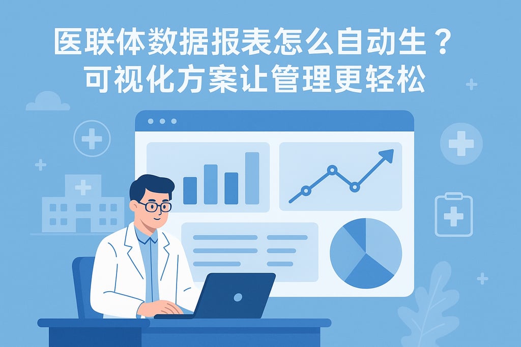 医联体数据报表怎么自动生成？可视化方案让管理更轻松