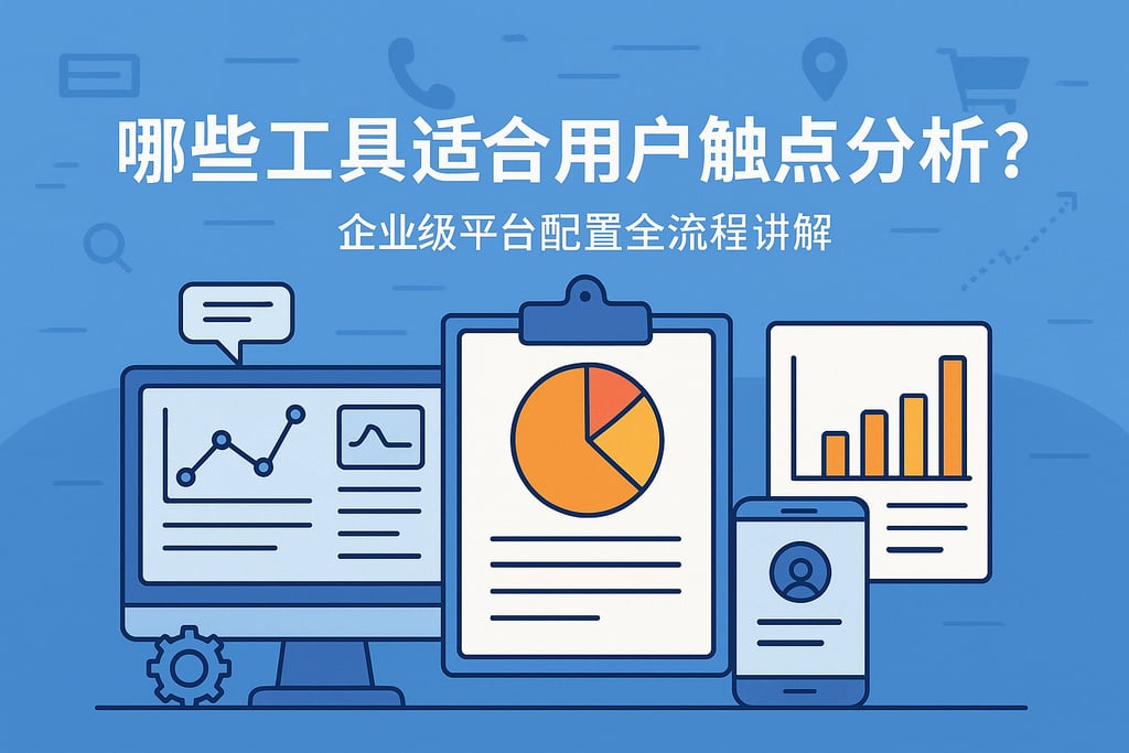 哪些工具适合用户触点分析？企业级平台配置全流程讲解