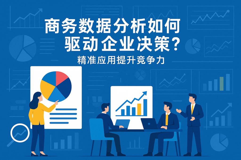 商务数据分析如何驱动企业决策？精准应用提升竞争力