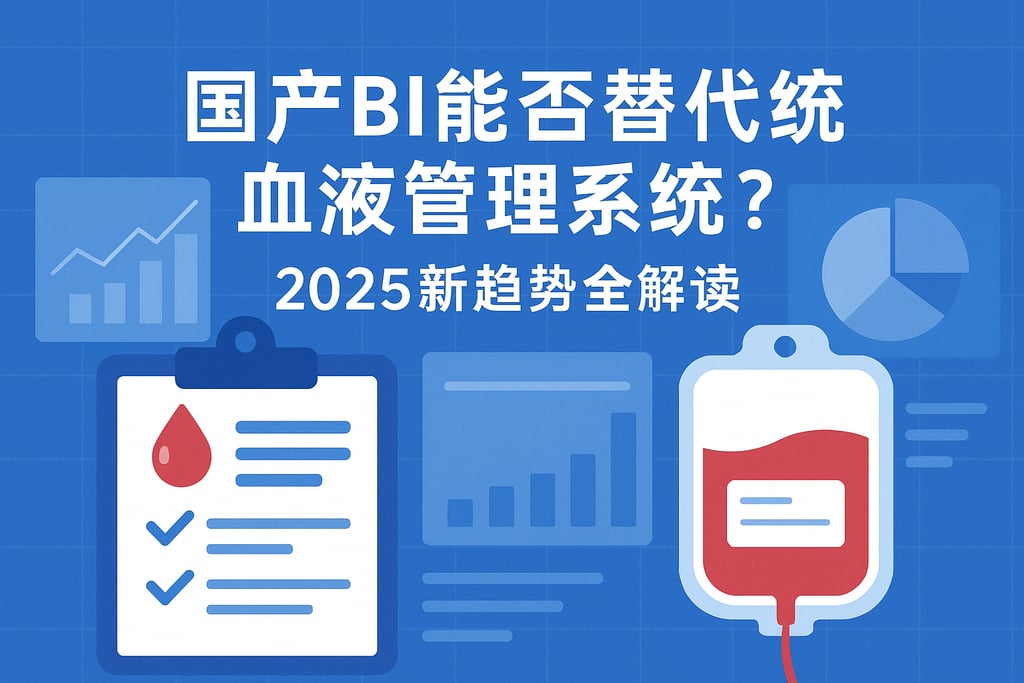 国产BI能否替代传统血液管理系统？2025新趋势全解读