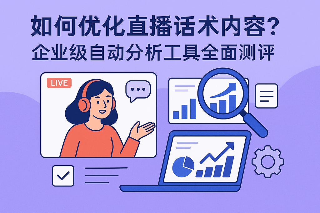如何优化直播话术内容？企业级自动分析工具全面测评