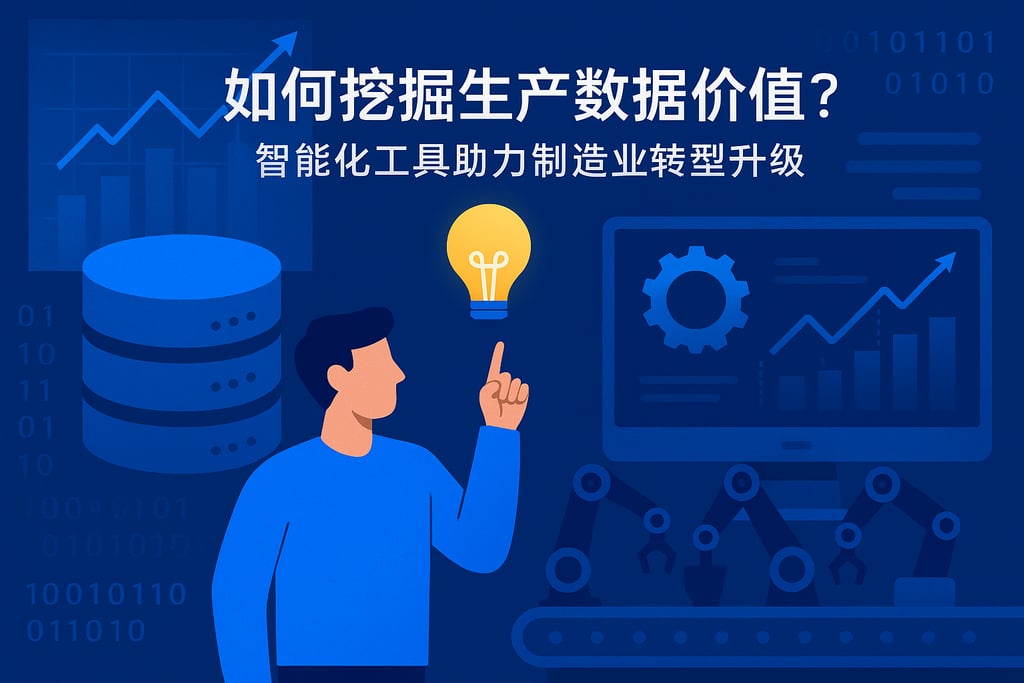 如何挖掘生产数据价值？智能化工具助力制造业转型升级