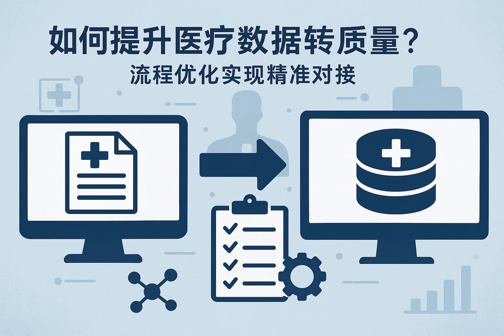 如何提升医疗数据转换质量？流程优化实现精准对接