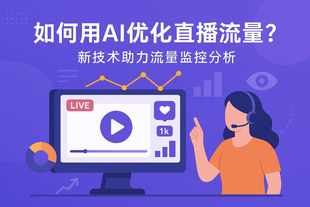 如何用AI优化直播流量？新技术助力流量监控分析
