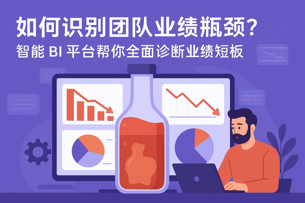如何识别团队业绩瓶颈？智能BI平台帮你全面诊断业绩短板