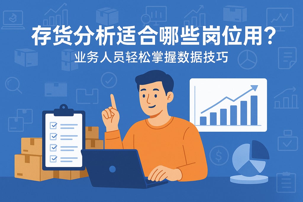 存货分析适合哪些岗位使用？业务人员轻松掌握数据技巧