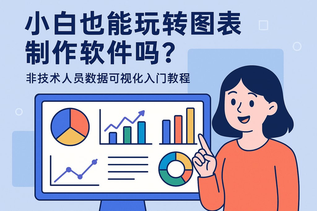 小白也能玩转图表制作软件吗？非技术人员数据可视化入门教程