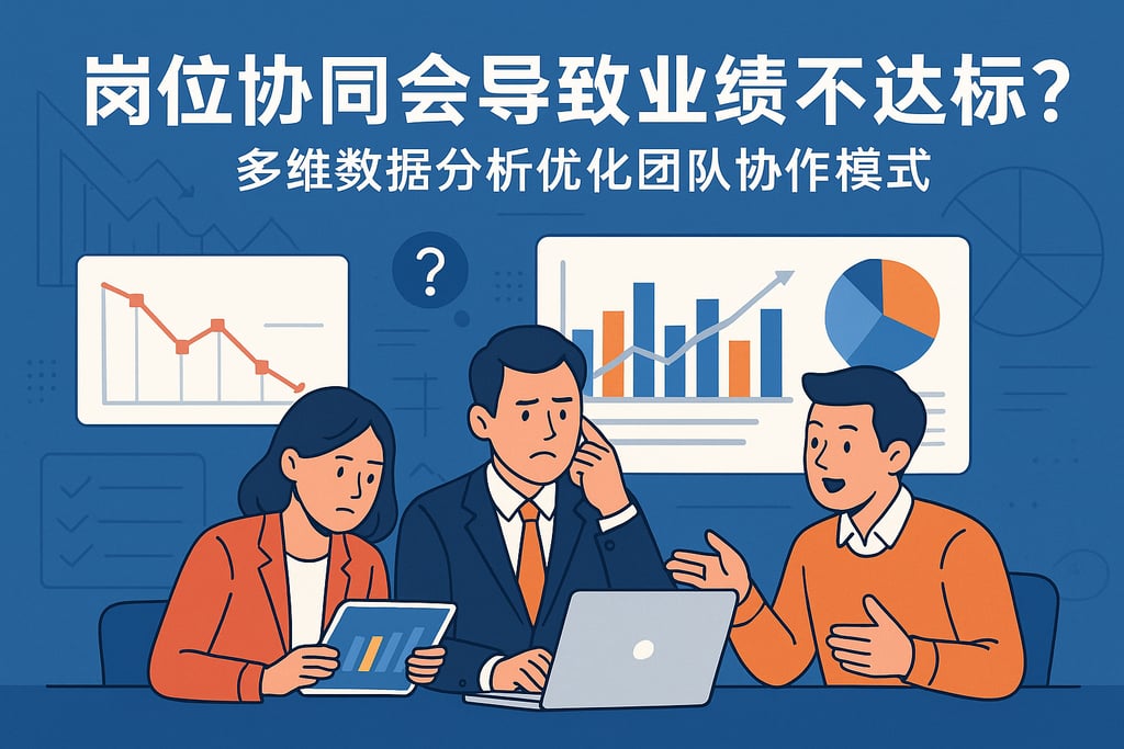 岗位协同会导致业绩不达标？多维数据分析优化团队协作模式