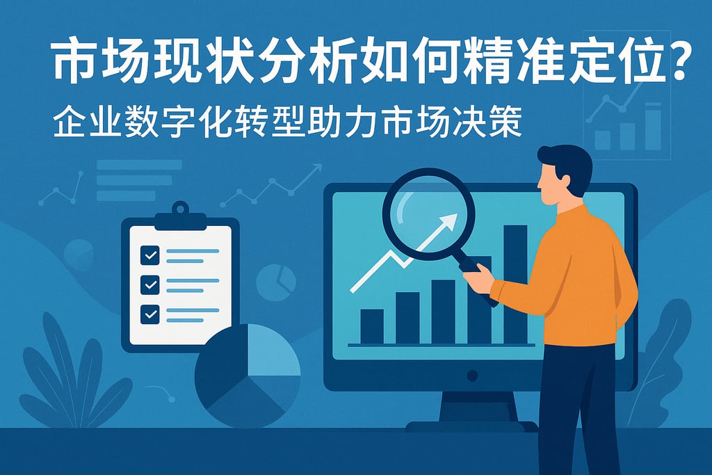 市场现状分析如何精准定位？企业数字化转型助力市场决策