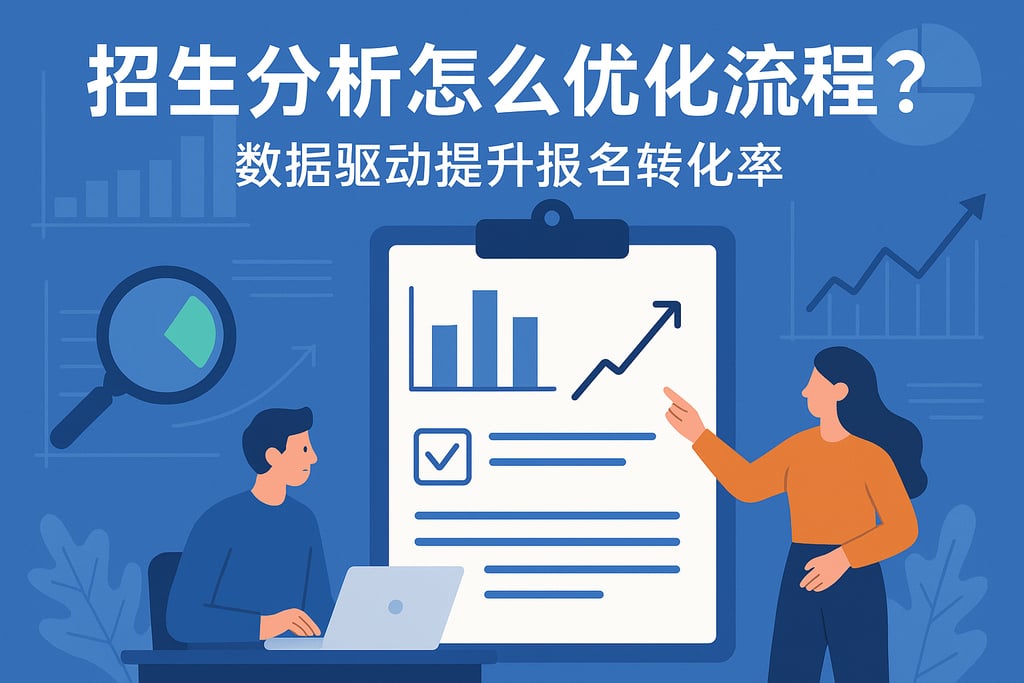 招生分析怎么优化流程？数据驱动提升报名转化率
