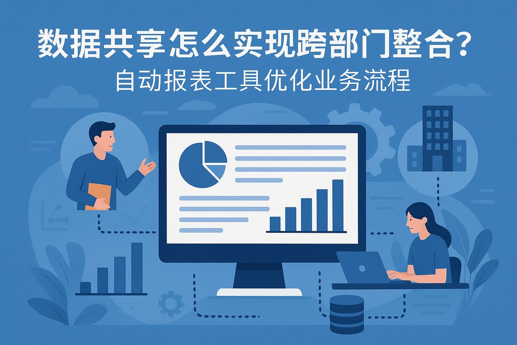 数据共享怎么实现跨部门整合？自动报表工具优化业务流程