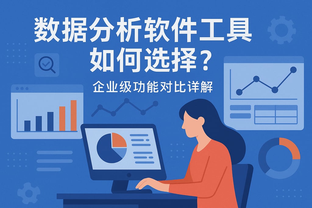 数据分析软件工具如何选择？企业级功能对比详解