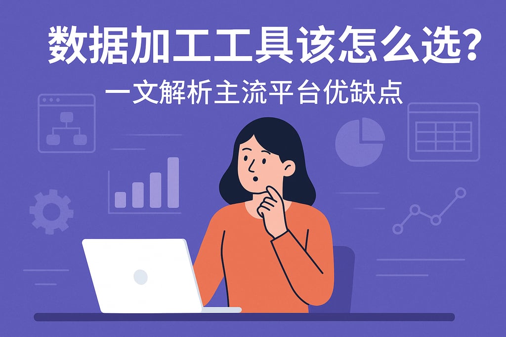 数据加工工具该怎么选？一文解析主流平台优缺点