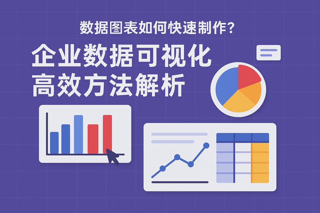 数据图表如何快速制作？企业数据可视化高效方法解析